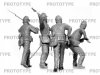 ICM 35023 American Civil War Union Infantry. Set #2 1/35